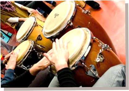 taller de percusi�n en Madrid